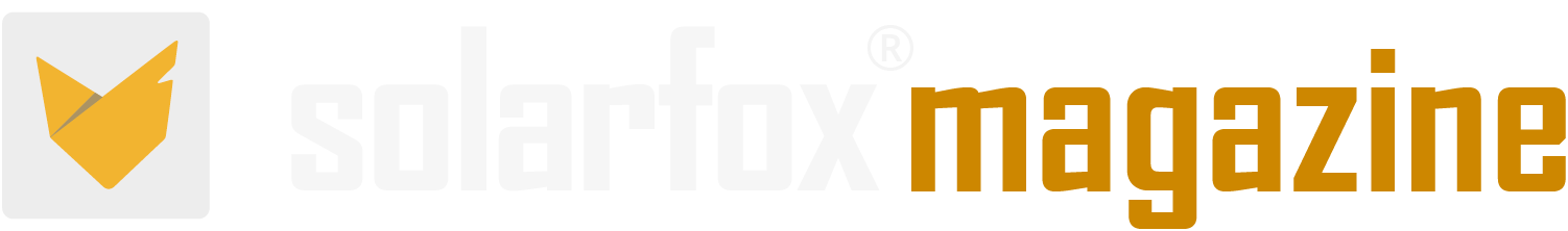 Solarfox Magazine logo representing solar energy insights and news platform.